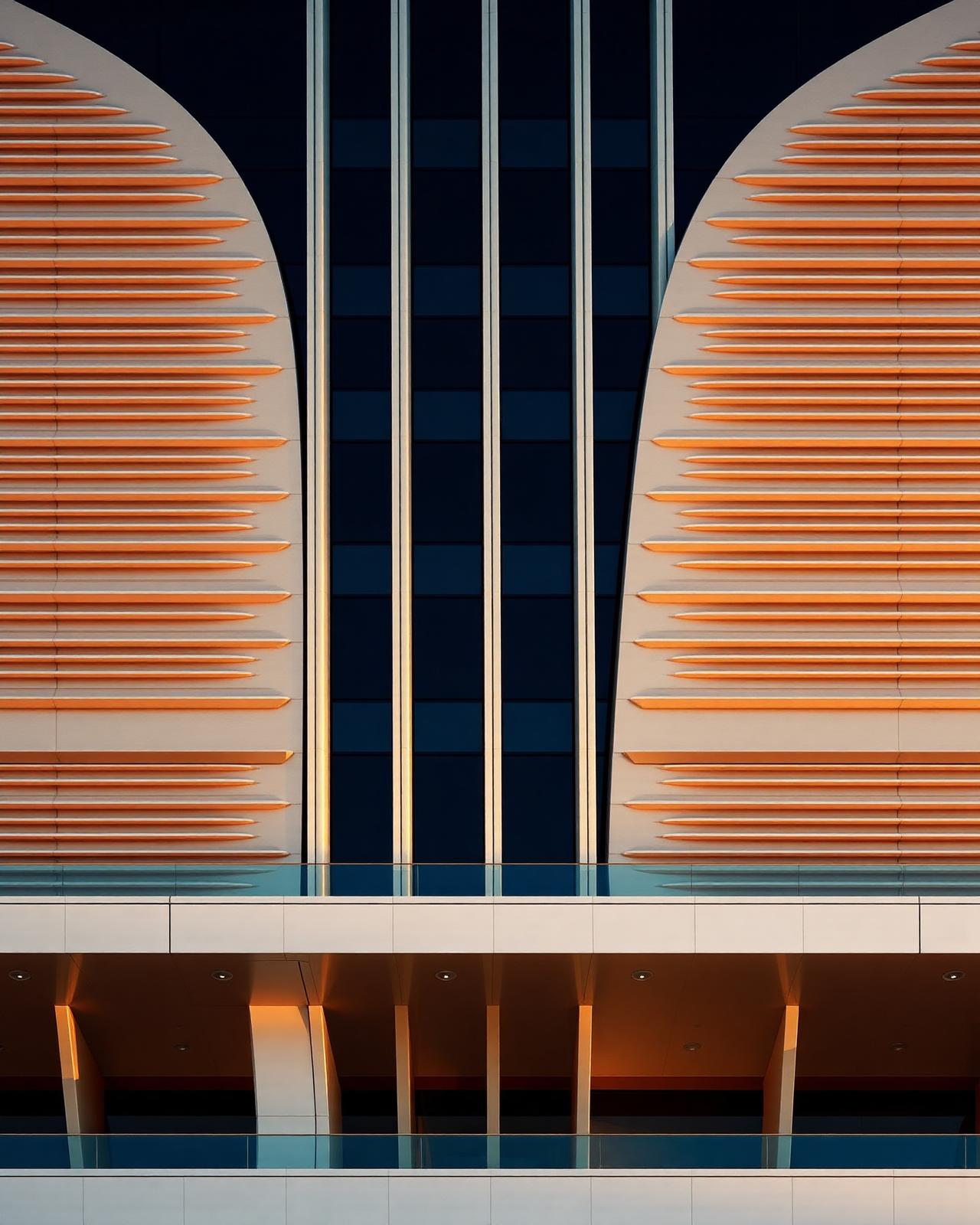 Modern Dubai architecture